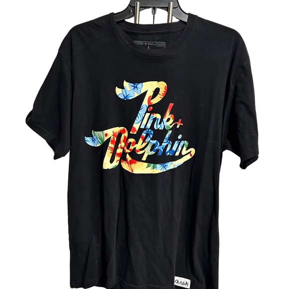 Pink Dolphin Other - Pink Dolphin Black Graphic T-Shirt